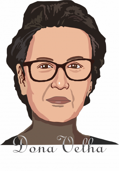 Logomarca de Dona Velha
