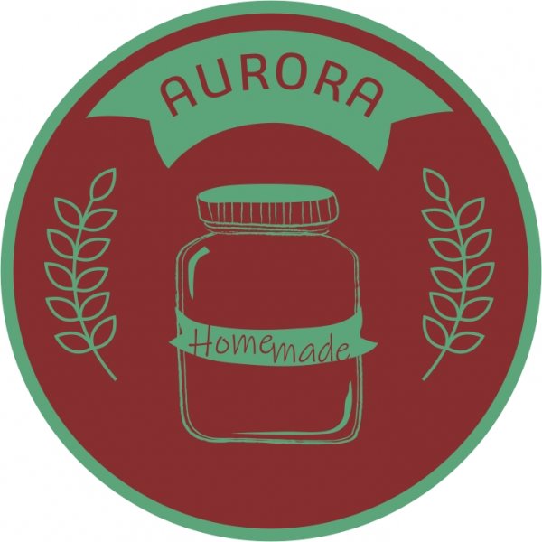Logomarca de Aurora Geleias